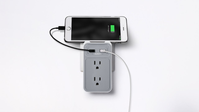 Aukey USB Outlet | $11 | Amazon | Promo code AUKEYA05
